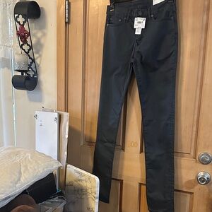 American Eagle Outfitters Men's Dark Gray Skinny Jeans